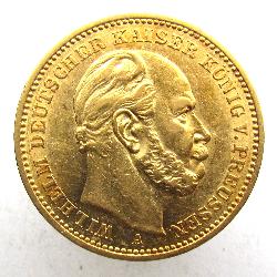 Preußen 20 Mark 1887 A