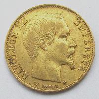 Francie 20 Fr 1858 A