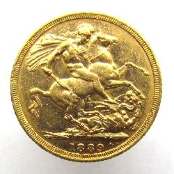 Великобритания Соверен 1889