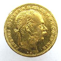 Österreich-Ungarn 20 Fr / 8 Frt 1887