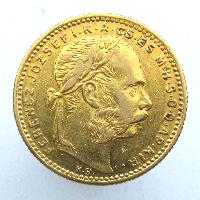Österreich-Ungarn 20 Fr / 8 Frt 1888 KB