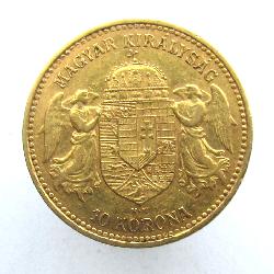 Österreich-Ungarn 10 Korun 1904 KB