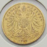 Австро-Венгрия 10 крон 1905