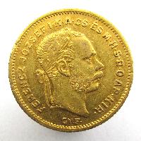 Österreich-Ungarn 10 Fr / 4 Frt 1870 GYF