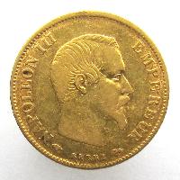 Francie 10 Franků 1860 А
