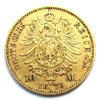 Württemberg 10 М 1873 F