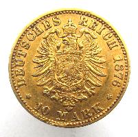 Baden 10 M 1876 G