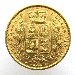 Velká Británie Sovereign 1869