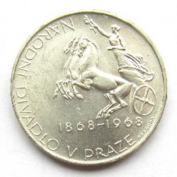 Tschechoslowakei 10 CZK 1968