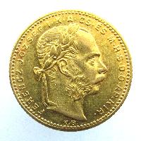 Österreich-Ungarn 20 Fr / 8 Frt 1881 KB