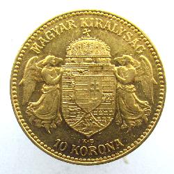 Austria Hungary 10 korun 1910 KB