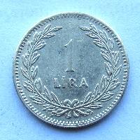 Turkey 1 lira 1948