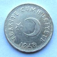 Turkey 1 lira 1948