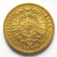 Württemberg 20 М 1872 F