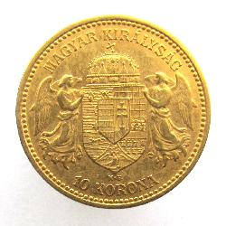 Österreich-Ungarn 10 Korun 1894 KB