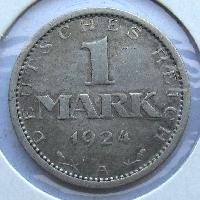 Německo 1 Mark 1924 A