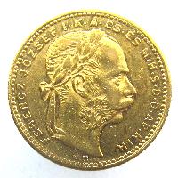 Österreich-Ungarn 20 Fr / 8 Frt 1881 KB