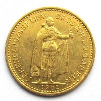 Austria Hungary 10 korun 1902 KB