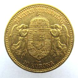 Rakousko-Uhersko 10 Korona 1902 KB