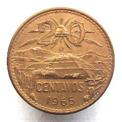 Mexiko 20 Centavo 1965