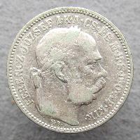 Rakousko-Uhersko 1 korona 1896 KB