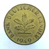 Deutschland 10 Pf 1949 F