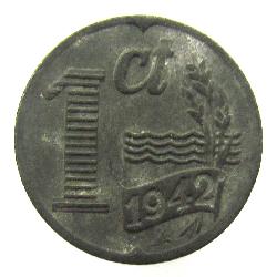 Niederlande 1 cent 1942