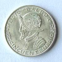 Panama 1/2 Balboa 1953