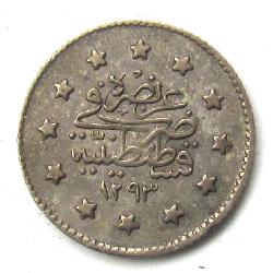 Turkey 1 kurush 1898