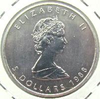 5 Dollar 1988