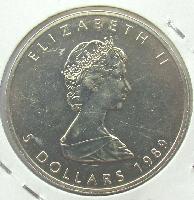 5 Dollar 1989