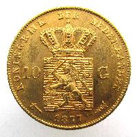 Niederlande 10 Gulden 1877