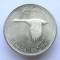 Канада 1 доллар 1967