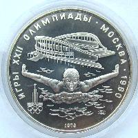 Olympische Spiele in Moskau 1980. Schwimmer