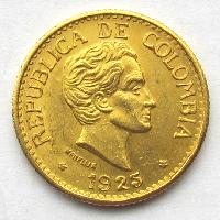 Colombia 5 pesos 1925