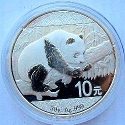 China 10 Yuan 2016 Panda