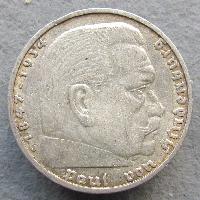 Německo 5 RM 1937 J