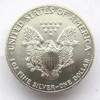 США 1 доллар - 1 унция. 1989