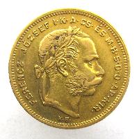 Österreich-Ungarn 20 Fr / 8 Frt 1877 KB