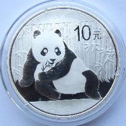 China 10 Yuan 2015 Panda