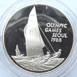 Cayman Islands 5 dollars 1988