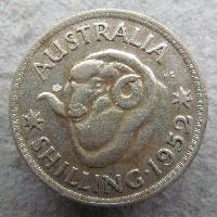 Austrálie 1 šilink 1952