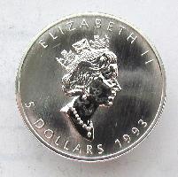 5 dolarů 1993