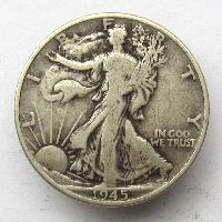 USA 1/2 $ 1945
