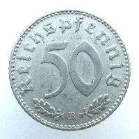 Deutschland 50 Rpf 1943 B