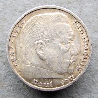 Německo 5 RM 1937 E