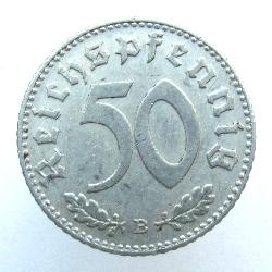 Deutschland 50 Rpf 1943 B