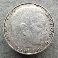 Německo 2 RM 1937 J