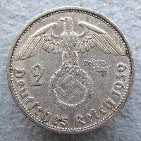 Germany 2 RM 1939 G