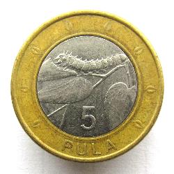 Botswana 5 pula 2016